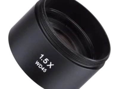 AmScope SM15 1.5X Barlow Lens for SM and/or SW Stereo Microscopes (48mm)