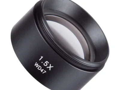 AmScope ZM15 1.5X Barlow Lens For ZM Series Stereo Microscopes (48mm)