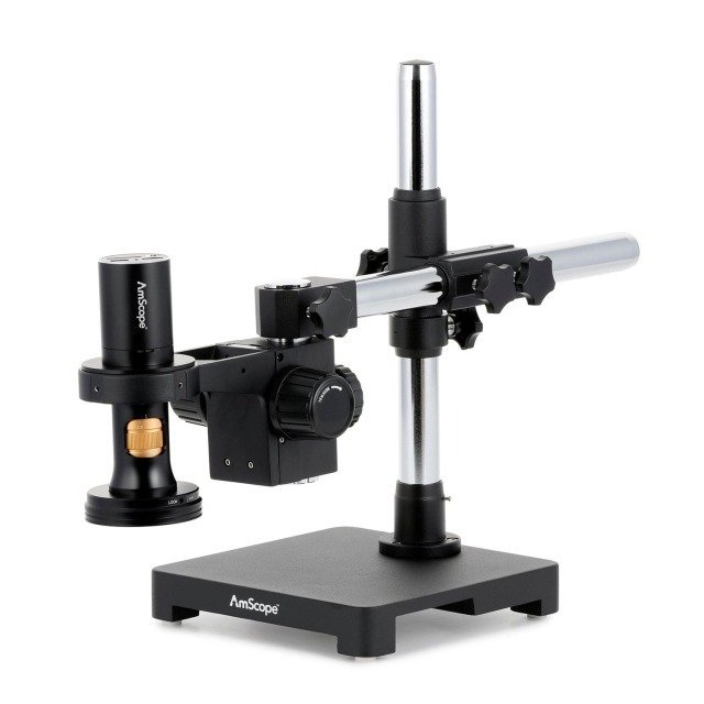 imageye___-_imgi_48_digital-microscope-DM756H2-SAB-01.jpeg AmScope DM756H2AD-SAB 1080p HDMI All-in-One Digital Microscope 0.35X-11.2X Magnification w/ Zoom Optics on Single-Arm Boom-Stand - Image 1