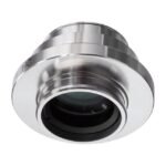 AmScope AD-C05-LC 0.55X Stainless Steel C-mount Camera Adapter for Leica Microscopes - Image 2