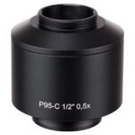 AmScope AD-C05-ZS 0.5X C-mount Camera Lens for Zeiss Primo Microscopes