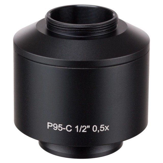 imageye___-_imgi_49_camera-adapter-for-zeiss-ad-c05-zs-1.jpeg AmScope AD-C05-ZS 0.5X C-mount Camera Lens for Zeiss Primo Microscopes - Image 1