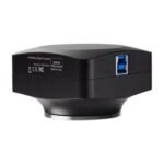 AmScope MU123-FL-CK 1.2MP USB 3.0 High-sensitivity Color CMOS C-Mount Microscope Camera with Reduction Lens and Calibration Slide - Image 2