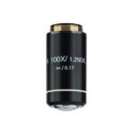 AmScope A100X-INF-B 100X Infinity Achromatic Microscope Objective with Black Finish