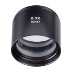 AmScope SM03 0.3X Super Widefield Barlow Lens For SM Series Stereo Microscopes (48mm) - Image 3
