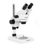 AmScope SM-1BN Zoom Binocular Stereo Microscope 7X-45X Magnification on Compact Pillar Stand - Image 8