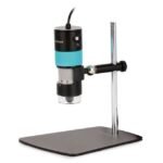 AmScope HHD1300-QSMS10 1.3 MP Professional Handheld Digital USB Microscopes w/ 10X-280X Magnification, LED Ring Illuminator, and Ball-Joint Stand - Image 4