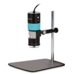AmScope HHD1300-QSMS10 1.3 MP Professional Handheld Digital USB Microscopes w/ 10X-280X Magnification, LED Ring Illuminator, and Ball-Joint Stand - Image 5