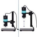 AmScope HHD1300-QSMS10 1.3 MP Professional Handheld Digital USB Microscopes w/ 10X-280X Magnification, LED Ring Illuminator, and Ball-Joint Stand - Image 8