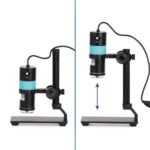 AmScope HHD1300-QSMS10 1.3 MP Professional Handheld Digital USB Microscopes w/ 10X-280X Magnification, LED Ring Illuminator, and Ball-Joint Stand - Image 9